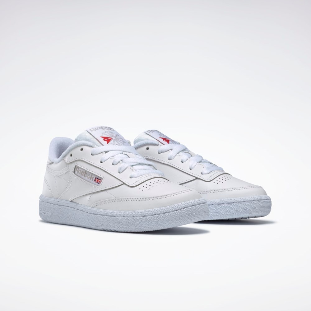 Reebok Club C 85 Shoes Valkoinen Vaaleanharmaat | ORQMSE-521