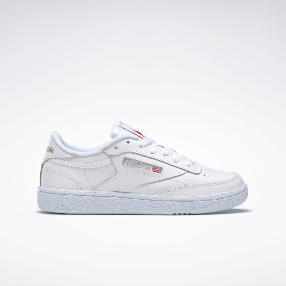Reebok Club C 85 Shoes Valkoinen Vaaleanharmaat | ORQMSE-521