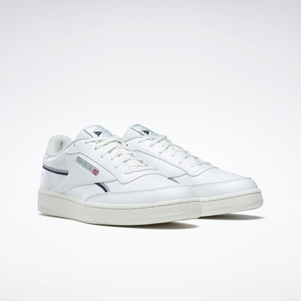 Reebok Club C 85 Vegaaniset Shoes Harmaat Laivastonsininen | OQKRNJ-732