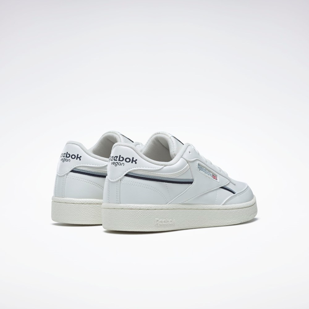 Reebok Club C 85 Vegaaniset Shoes Harmaat Laivastonsininen | OQKRNJ-732