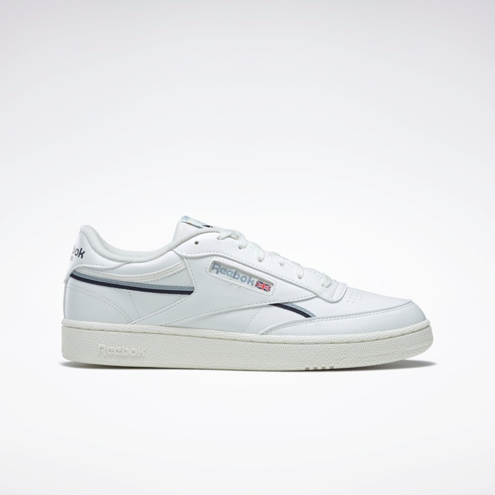Reebok Club C 85 Vegaaniset Shoes Harmaat Laivastonsininen | OQKRNJ-732