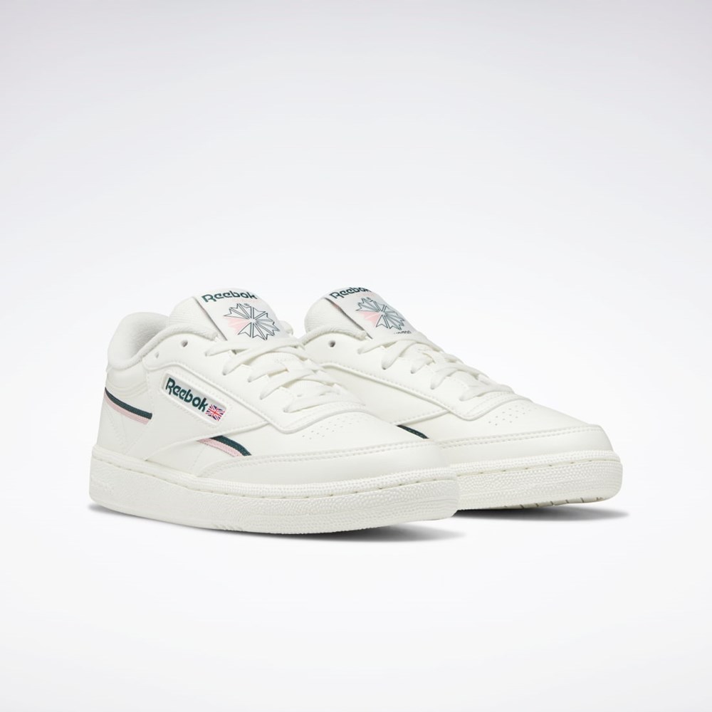 Reebok Club C 85 Vegaaniset Shoes Pinkki Vihreä | FXWVPN-703