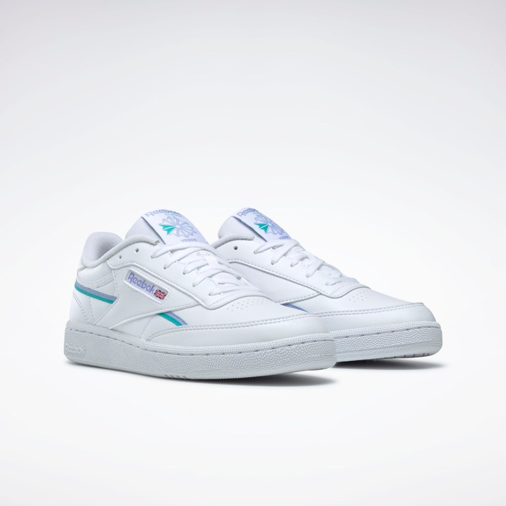 Reebok Club C 85 Vegaaniset Shoes Valkoinen | EOMJGC-925