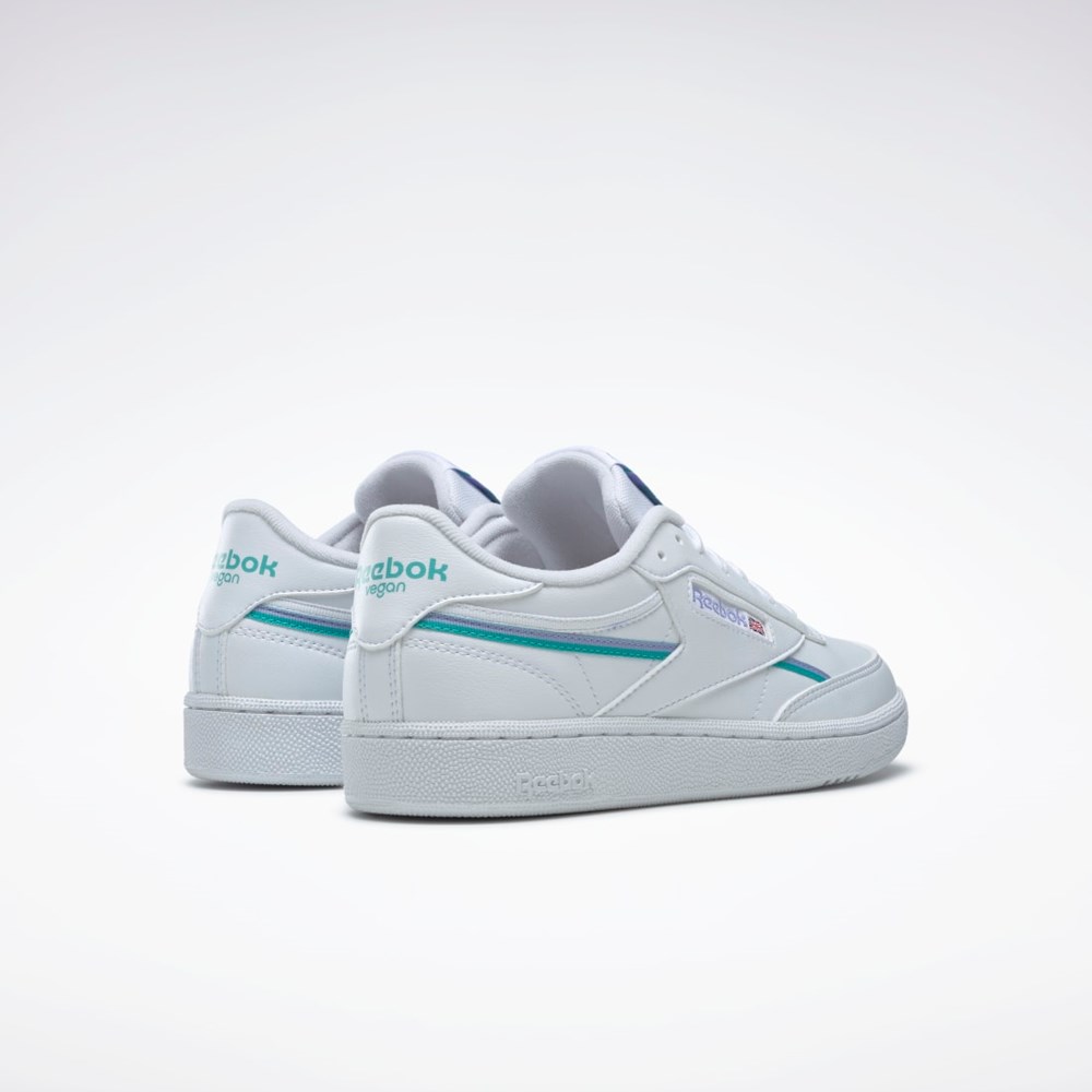 Reebok Club C 85 Vegaaniset Shoes Valkoinen | EOMJGC-925