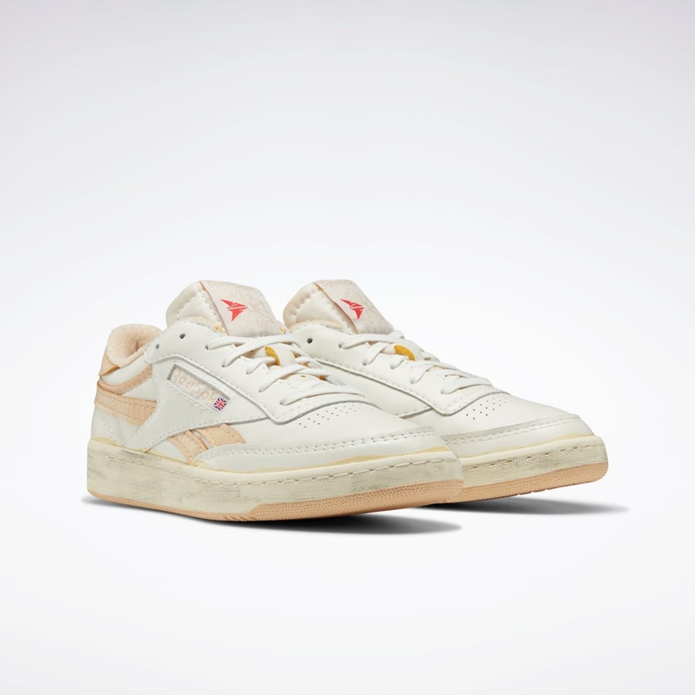 Reebok Club C 85 Vintage Shoes Beige | UKANGV-506
