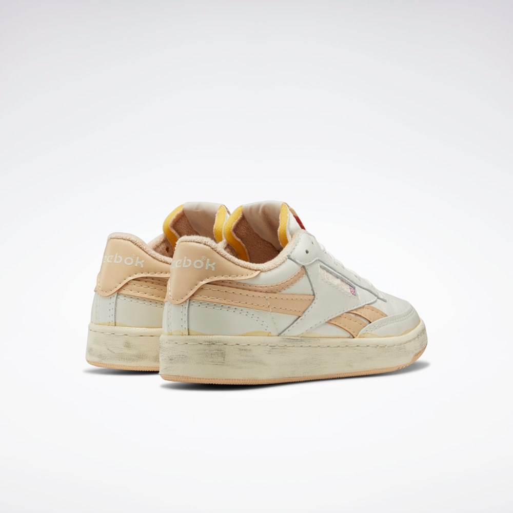 Reebok Club C 85 Vintage Shoes Beige | UKANGV-506