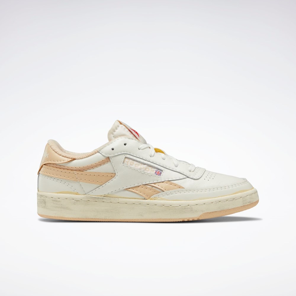 Reebok Club C 85 Vintage Shoes Beige | UKANGV-506