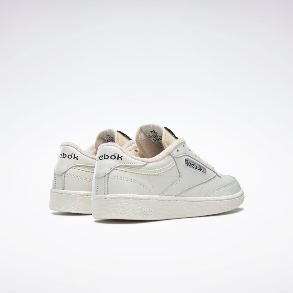 Reebok Club C 85 Vintage Shoes Mustat | ZHOIED-978