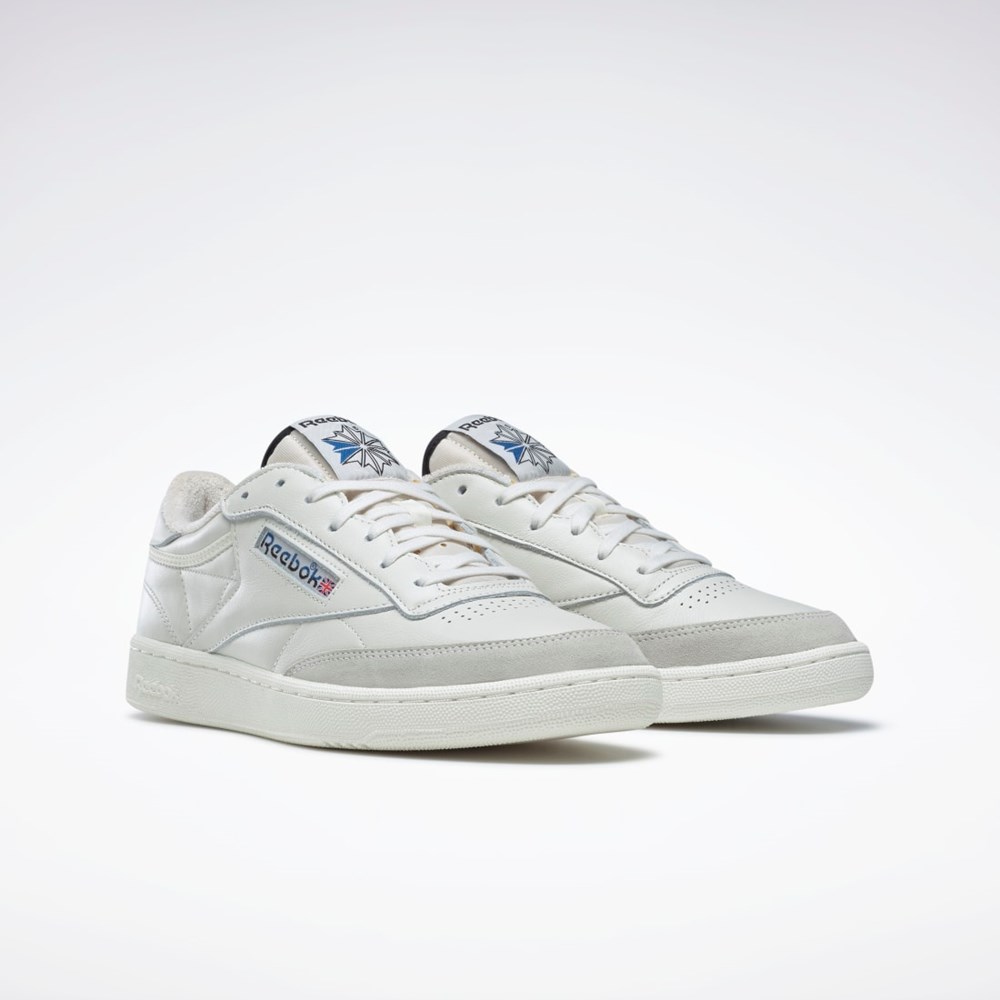 Reebok Club C 85 Vintage Shoes Mustat Sininen | GCQSYZ-156