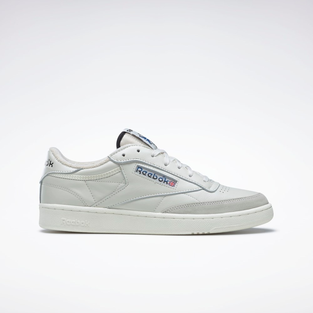 Reebok Club C 85 Vintage Shoes Mustat Sininen | GCQSYZ-156