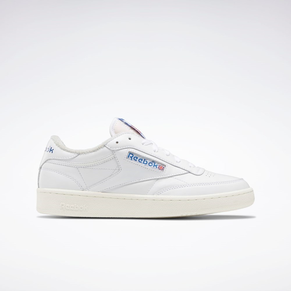 Reebok Club C 85 Vintage Shoes Valkoinen Sininen | YNRPQA-219