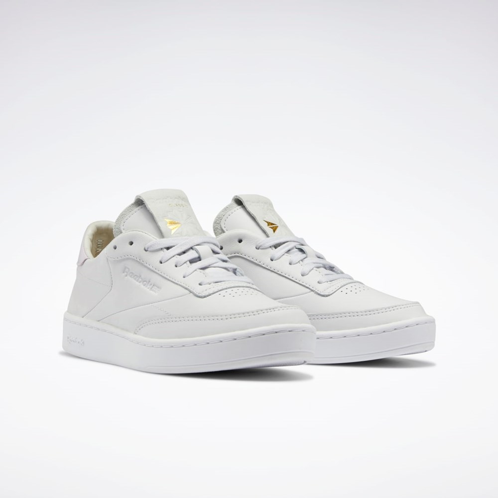 Reebok Club C Clean Shoes Harmaat Valkoinen | GMTNVY-372