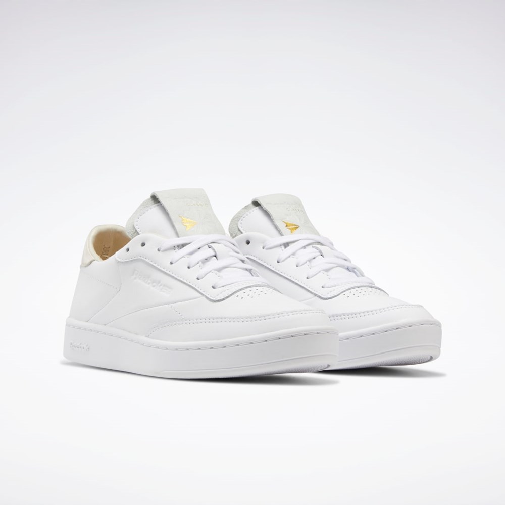 Reebok Club C Clean Shoes Valkoinen Valkoinen | ASQDTH-175