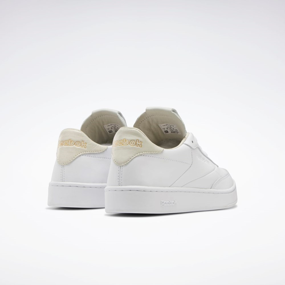 Reebok Club C Clean Shoes Valkoinen Valkoinen | ASQDTH-175