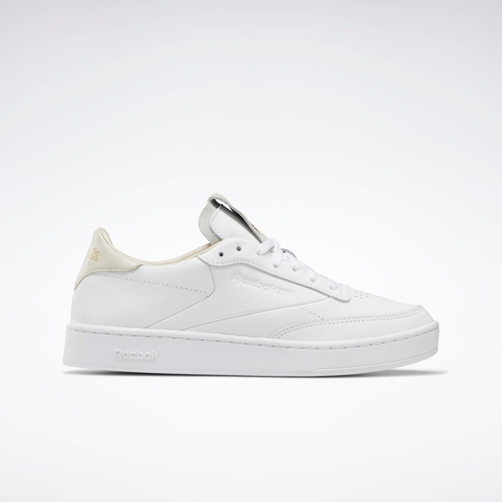 Reebok Club C Clean Shoes Valkoinen Valkoinen | ASQDTH-175