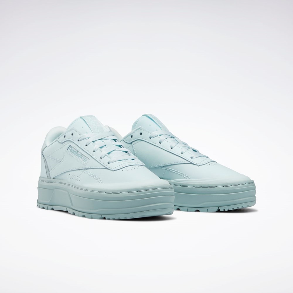 Reebok Club C Double GEO Shoes Sininen Sininen Harmaat | TRXNCW-940