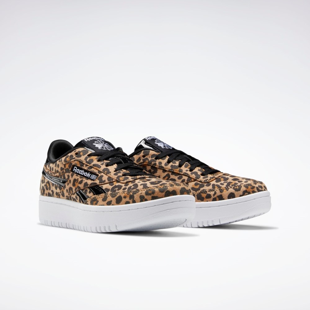 Reebok Club C Double Shoes - Grade School Mustat | DUCHNA-251