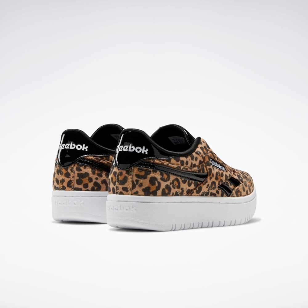 Reebok Club C Double Shoes - Grade School Mustat | DUCHNA-251