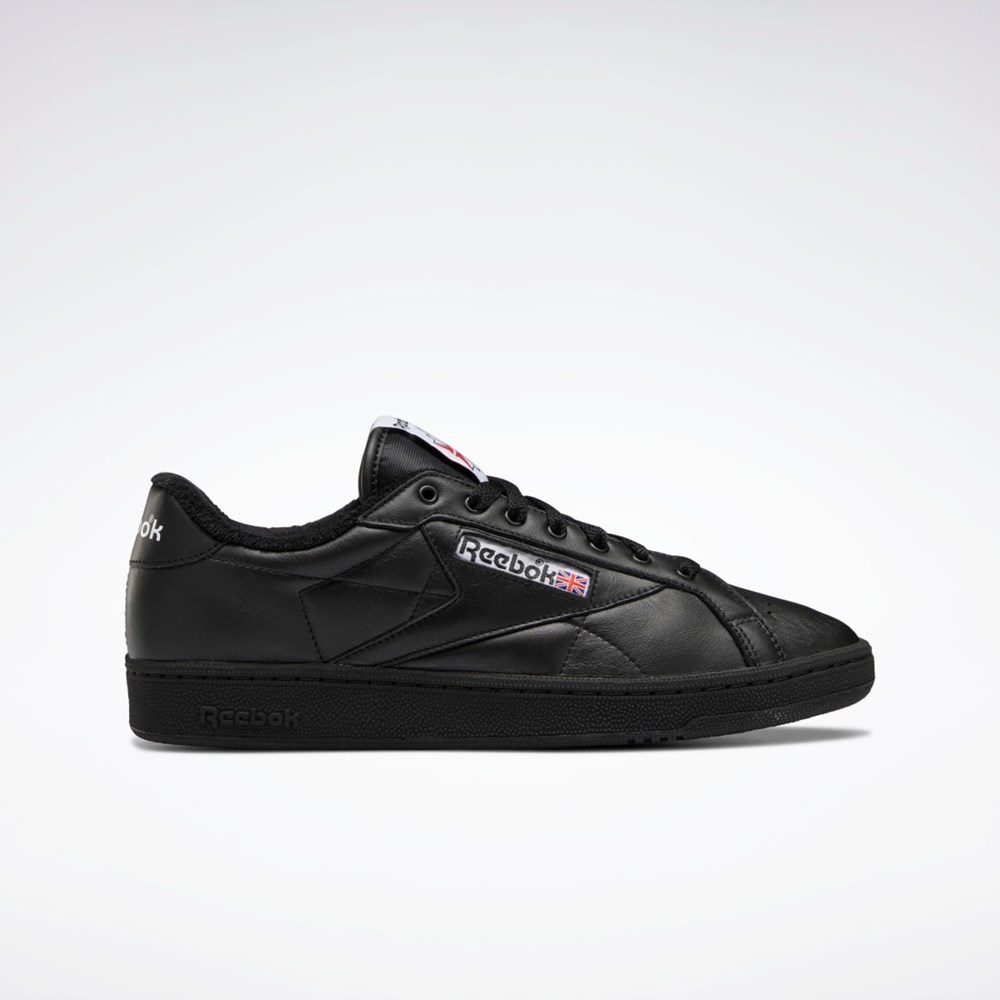 Reebok Club C Grounds Shoes Mustat Punainen Mustat | LEXJOM-156