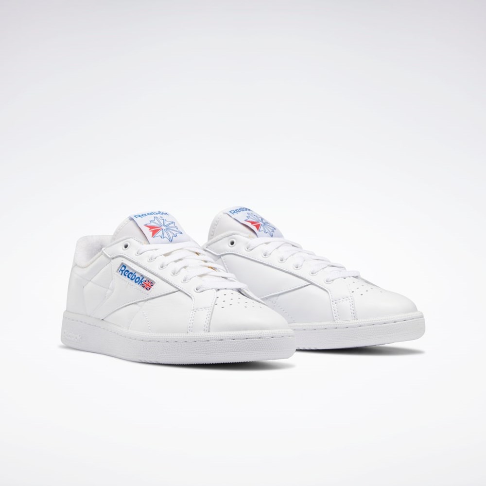 Reebok Club C Grounds Shoes Valkoinen Sininen Punainen | ZGCOQR-358