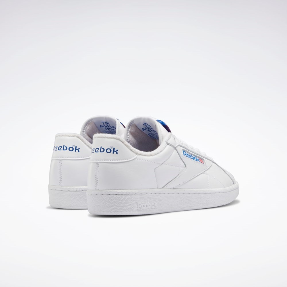 Reebok Club C Grounds Shoes Valkoinen Sininen Punainen | ZGCOQR-358
