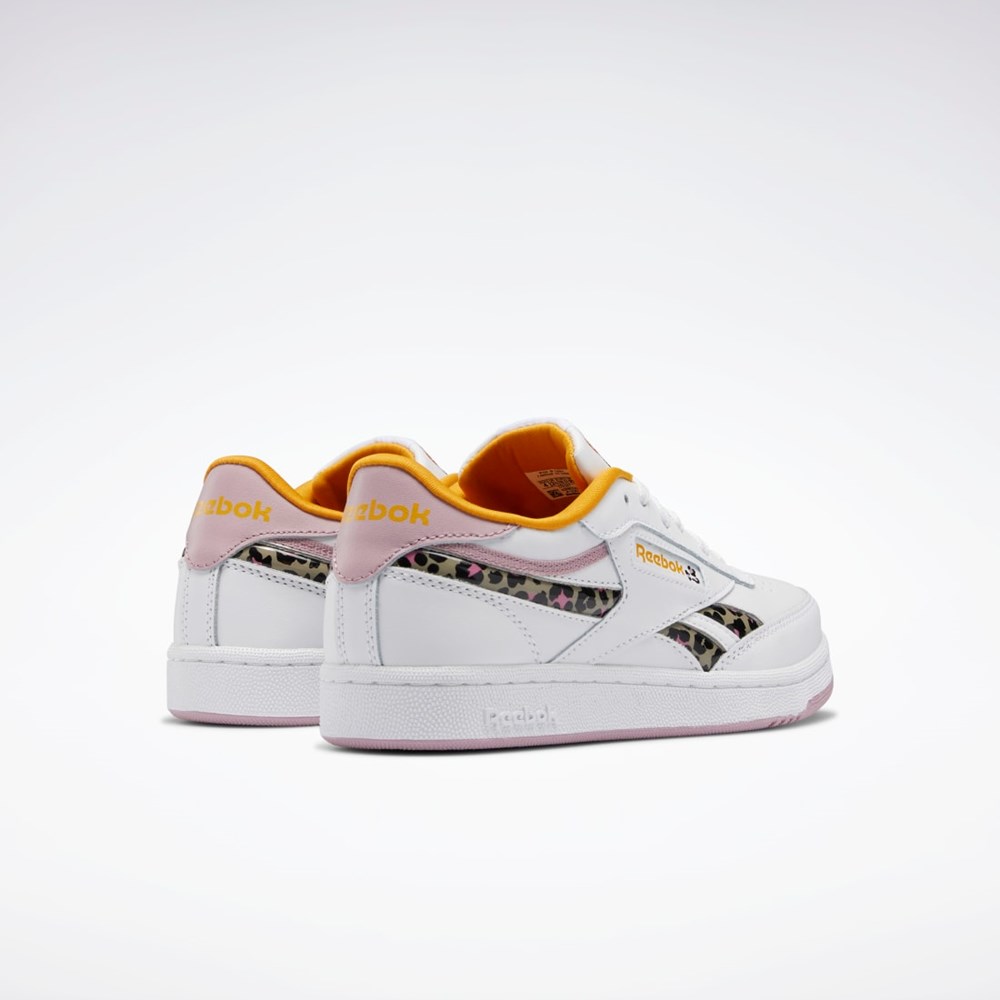Reebok Club C Revenge Shoes - Grade School Valkoinen | UOGXCS-145