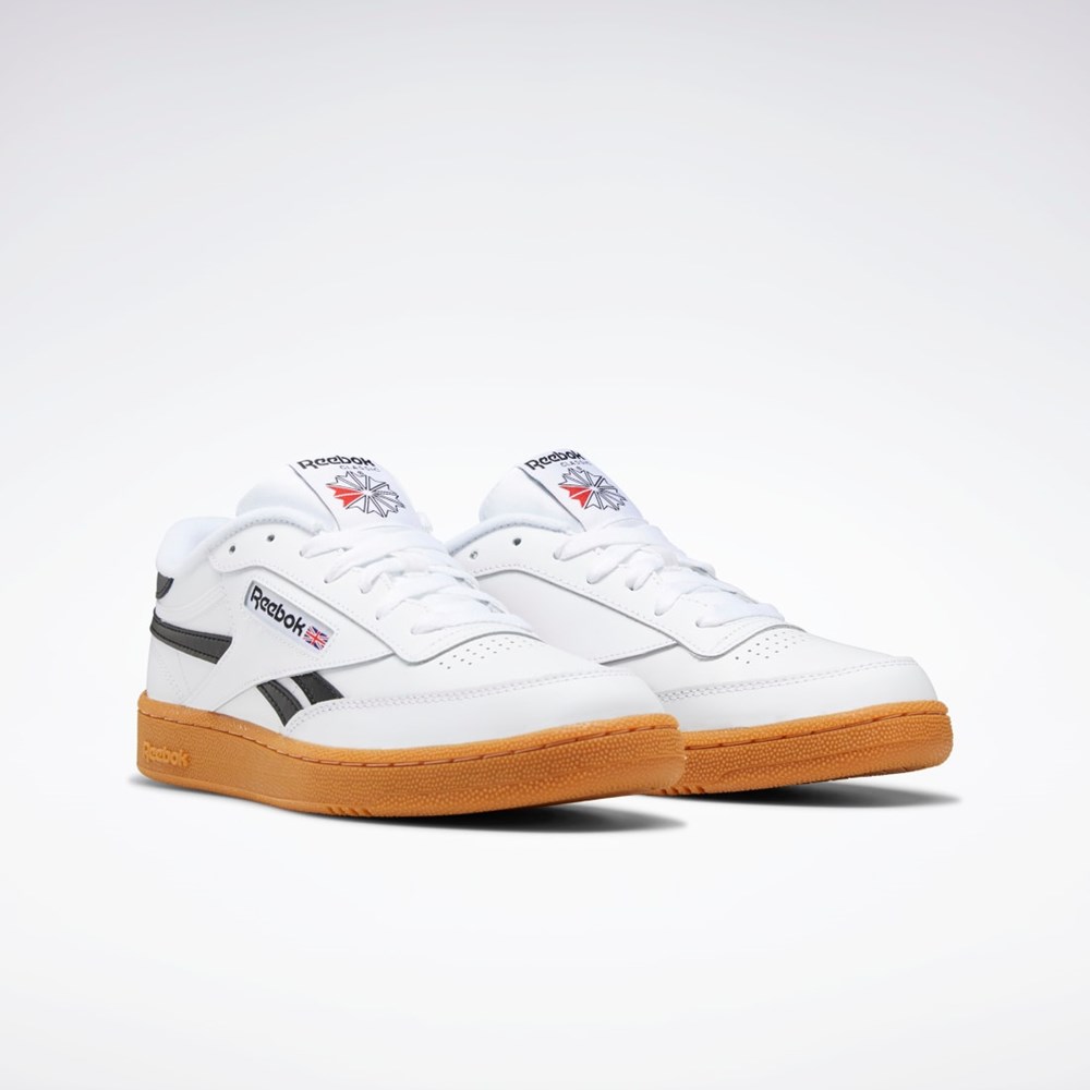 Reebok Club C Revenge Shoes Valkoinen Mustat | GMPVWH-084