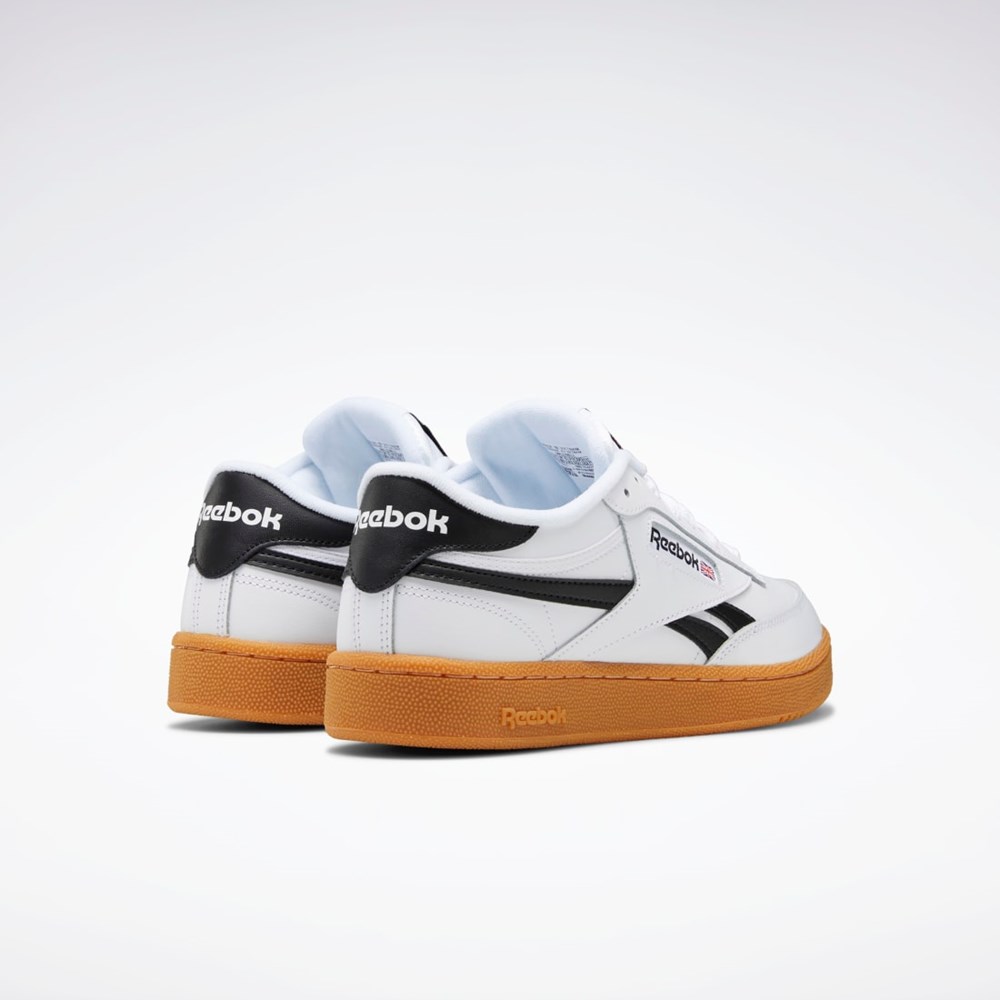Reebok Club C Revenge Shoes Valkoinen Mustat | GMPVWH-084