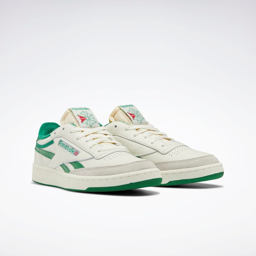 Reebok Club C Revenge Vintage Shoes Valkoinen Vihreä | KUACXF-986