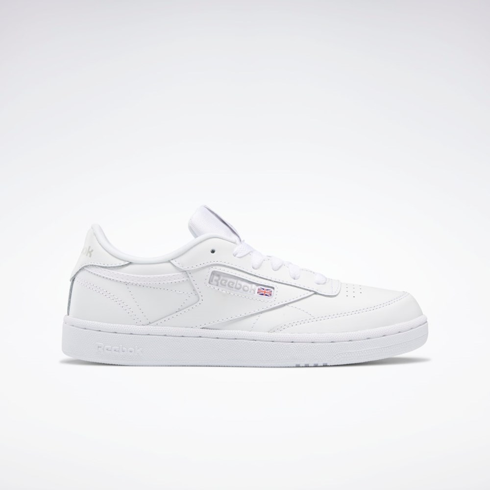 Reebok Club C Shoes - Grade School Valkoinen Harmaat | XEAPOY-586