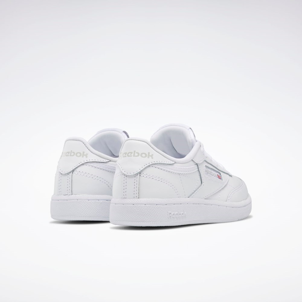 Reebok Club C Shoes - Preschool Valkoinen Harmaat | DCYOQK-624
