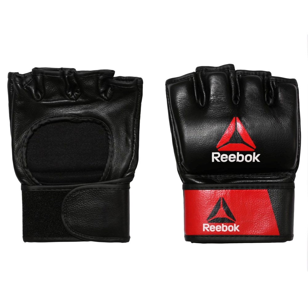 Reebok Combat Leather MMA Glove - XL Punainen Mustat | WEBDFT-815