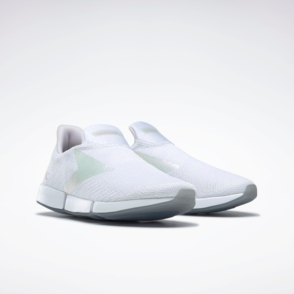 Reebok DailyFit DMX Slip-On Shoes Valkoinen Harmaat | XWDVBA-301