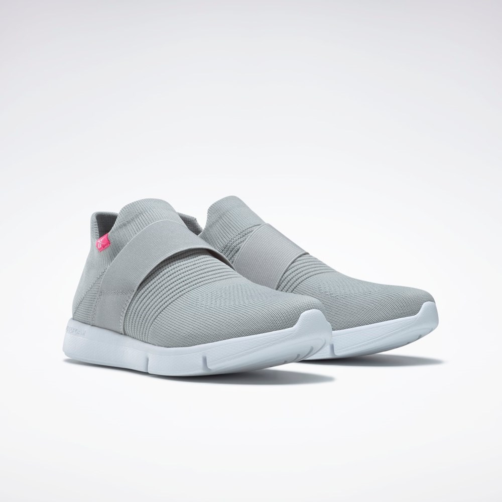 Reebok DayStart OnLux Shoes Harmaat Pinkki Valkoinen | VDNYRT-574