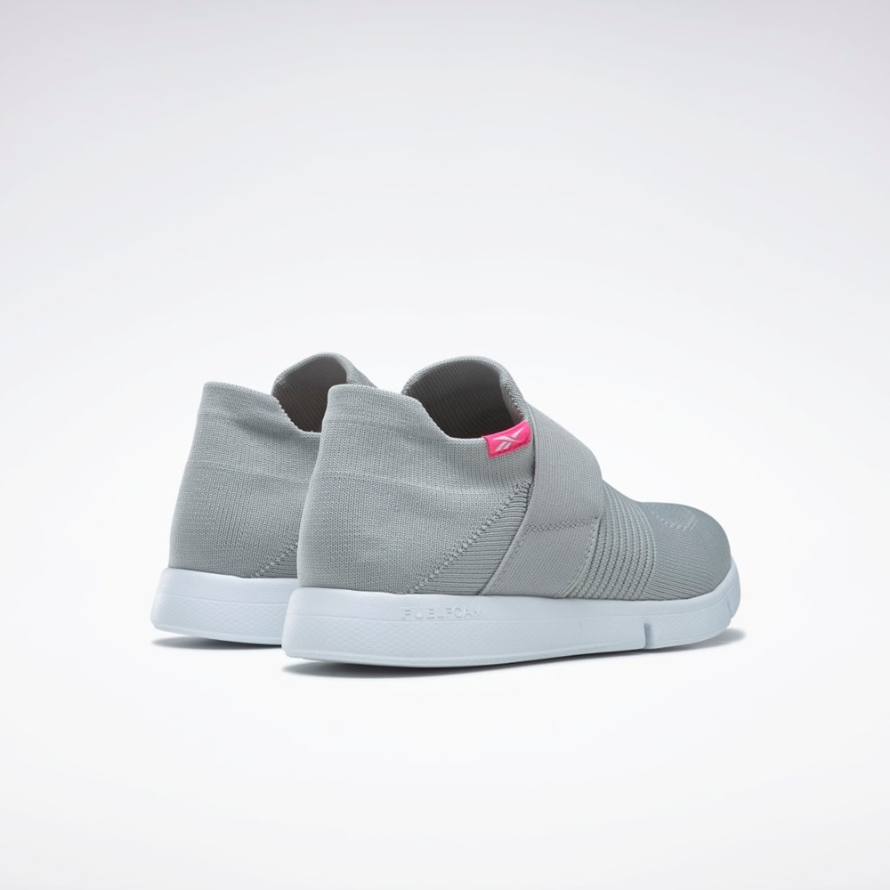 Reebok DayStart OnLux Shoes Harmaat Pinkki Valkoinen | VDNYRT-574