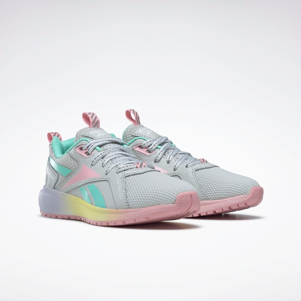 Reebok Durable XT Shoes - Preschool Harmaat Pinkki Minttu | UZRHMG-960