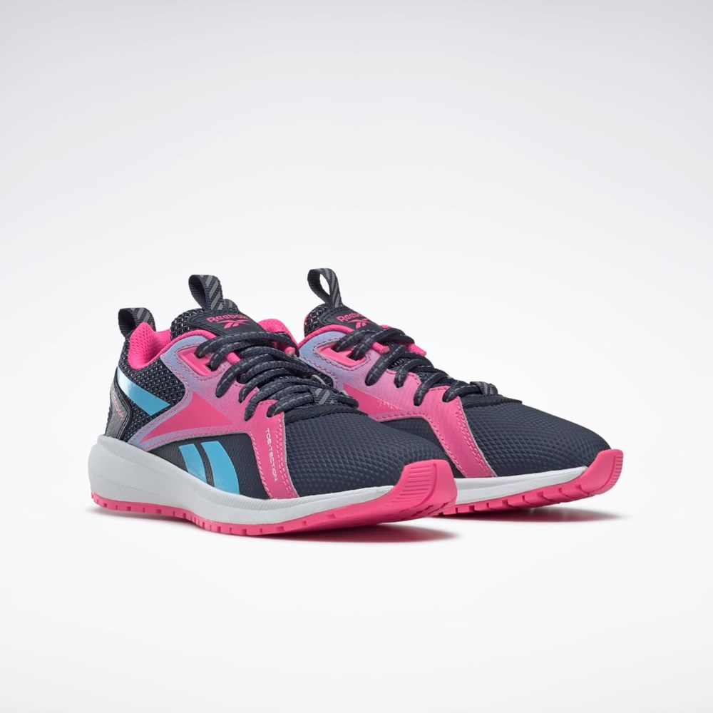 Reebok Durable XT Shoes - Preschool Laivastonsininen Sininen Pinkki | IOBEFY-971