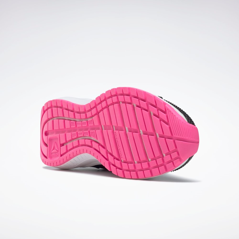 Reebok Durable XT Shoes - Preschool Mustat Pinkki Valkoinen | VIGKQN-486