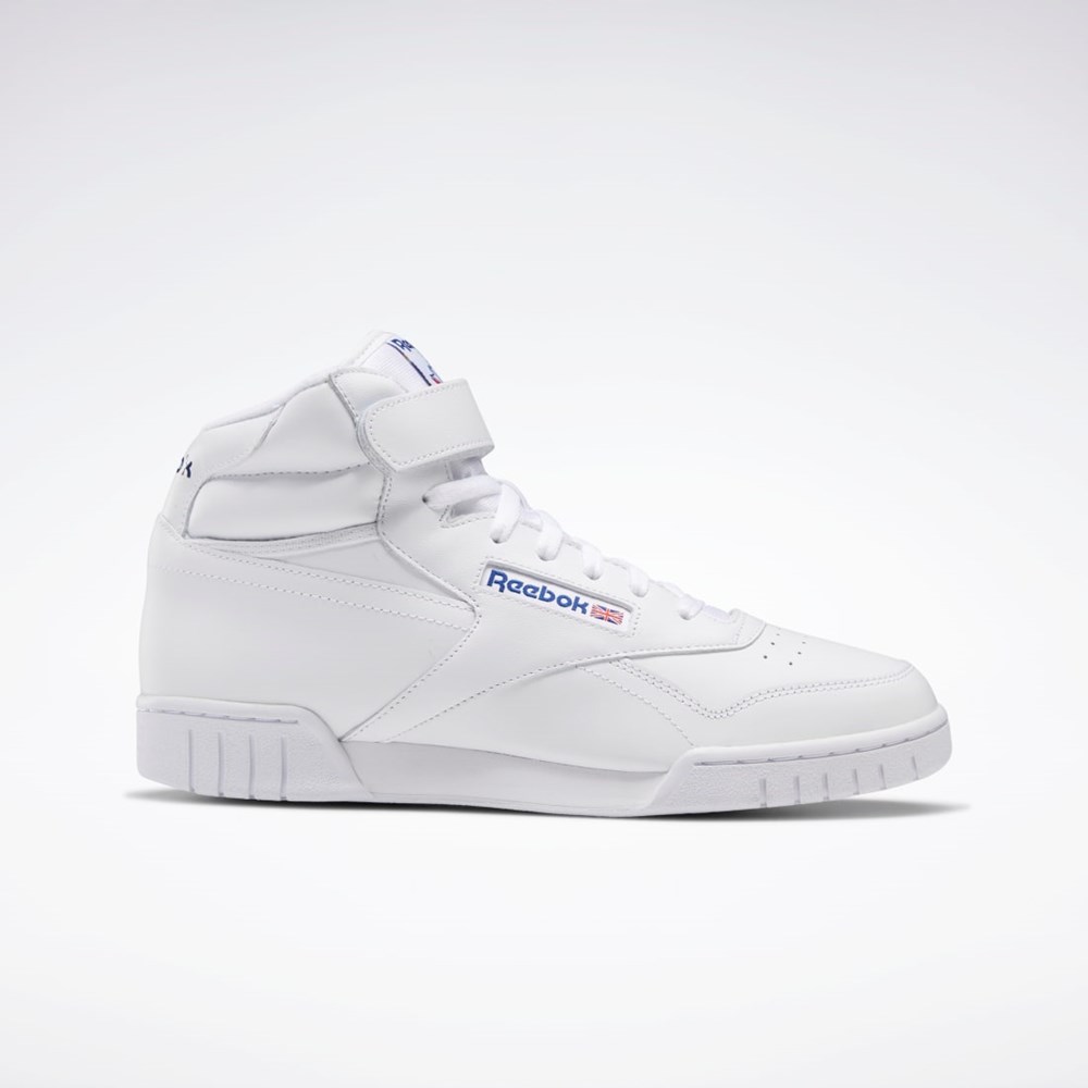 Reebok EX-O-FIT Hi Shoes Valkoinen | TUIEXW-398