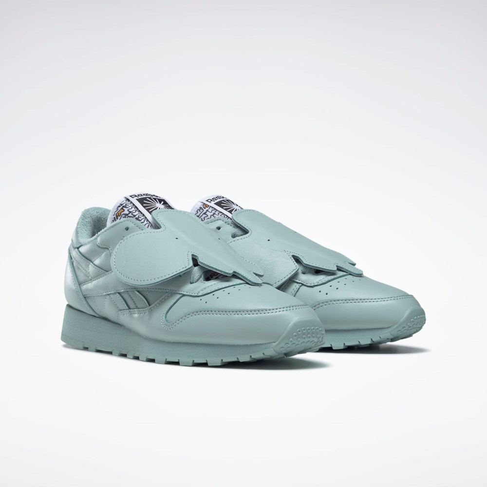 Reebok Eames Classic Leather Shoes Harmaat Harmaat Mustat | IHUXQW-630