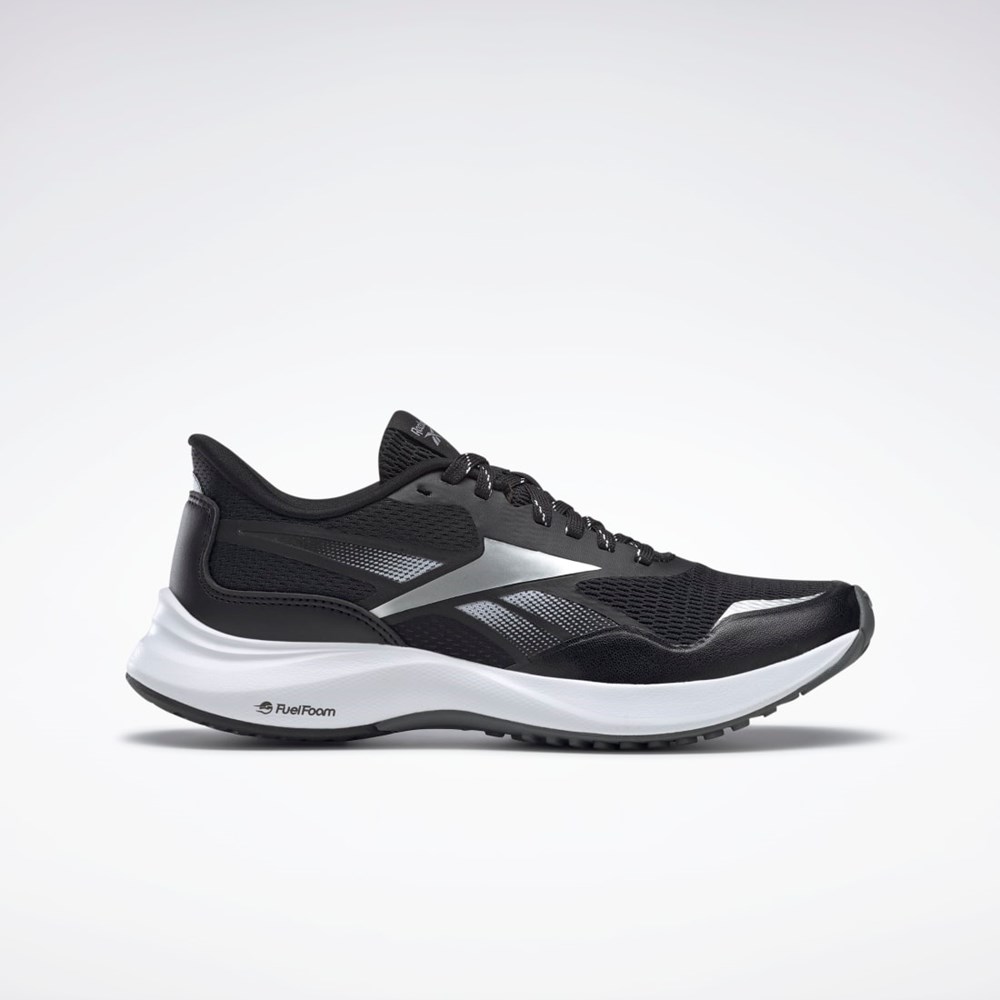 Reebok Endless Maantie 3 Koulutus Shoes Mustat Hopea Valkoinen | HRWYPS-378