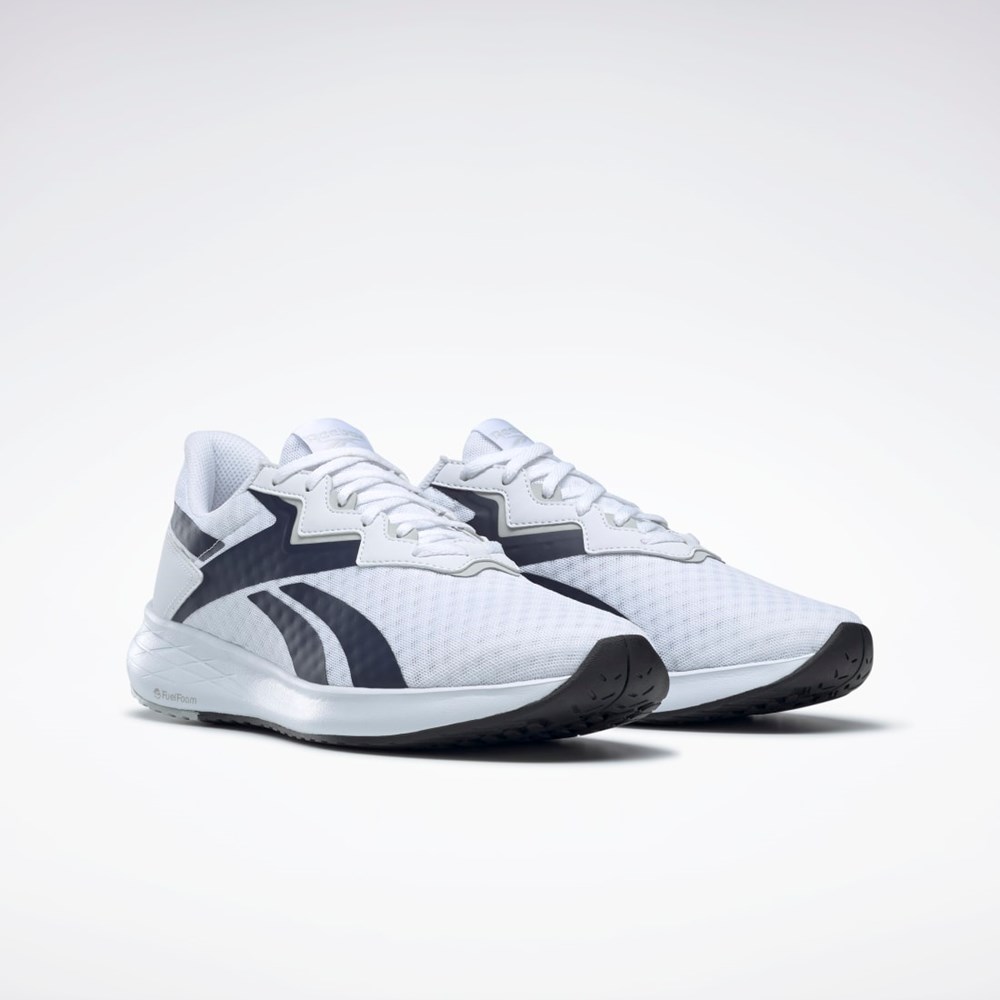 Reebok Energen Plus 2 Koulutus Shoes Valkoinen Laivastonsininen Harmaat | JKUEON-520