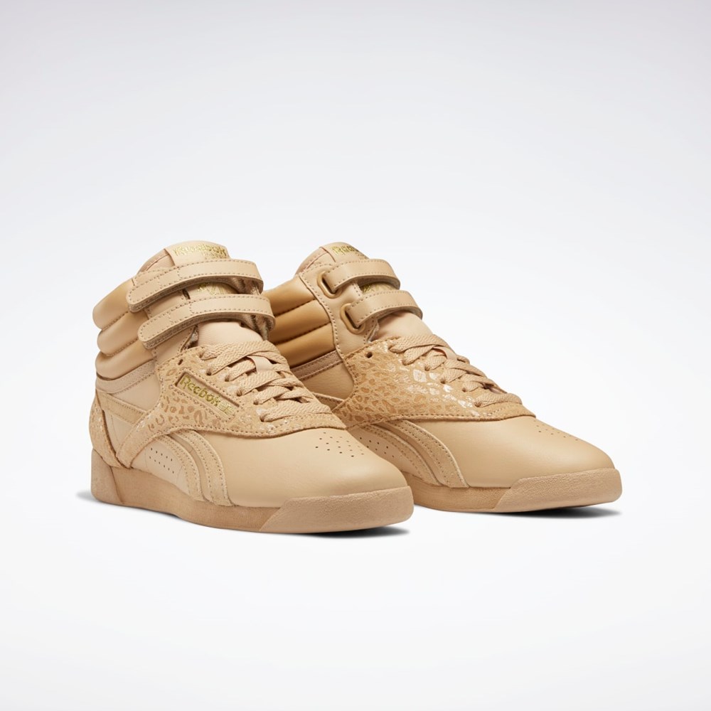 Reebok F/S Hi Shoes Kultaiset | MDHZBJ-647