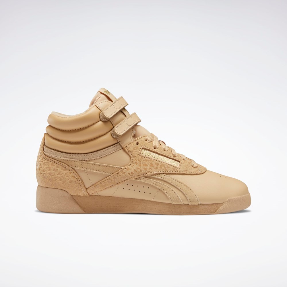 Reebok F/S Hi Shoes Kultaiset | MDHZBJ-647