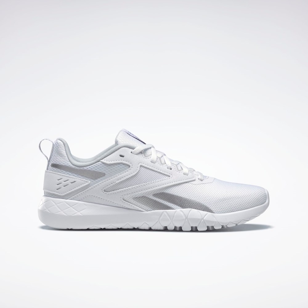 Reebok Flexagon Energy 4 Koulutus Shoes Valkoinen Harmaat Hopea | DHAXIT-195