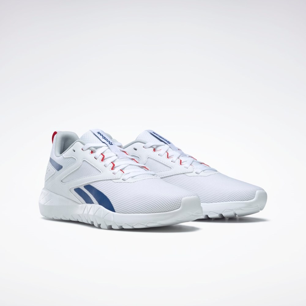 Reebok Flexagon Energy 4 Koulutus Shoes Valkoinen Harmaat Sininen | GOWUQF-274
