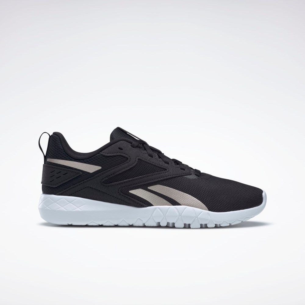 Reebok Flexagon Energy 4 Koulutus Shoes Mustat Valkoinen Pinkki Kultaiset | OSYAGD-168