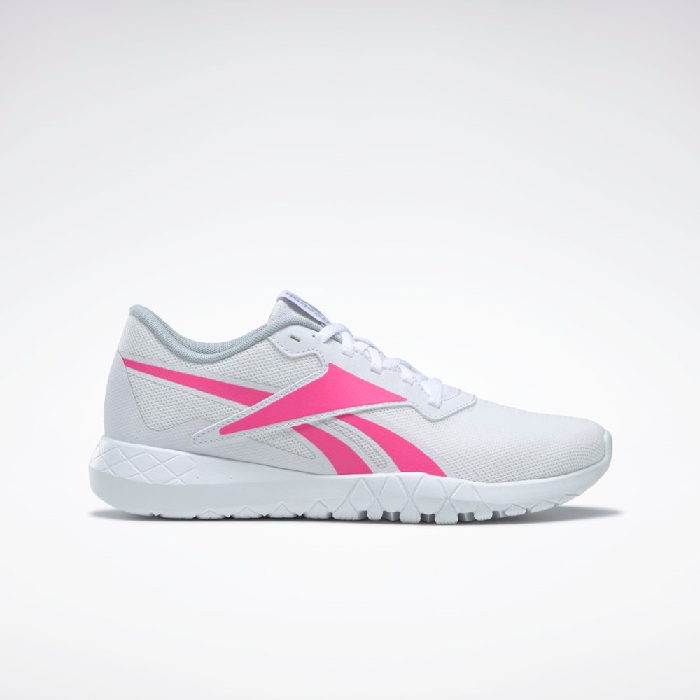 Reebok Flexagon Energy Train 3 Koulutus Shoes Valkoinen Pinkki Harmaat | GSZRPJ-365