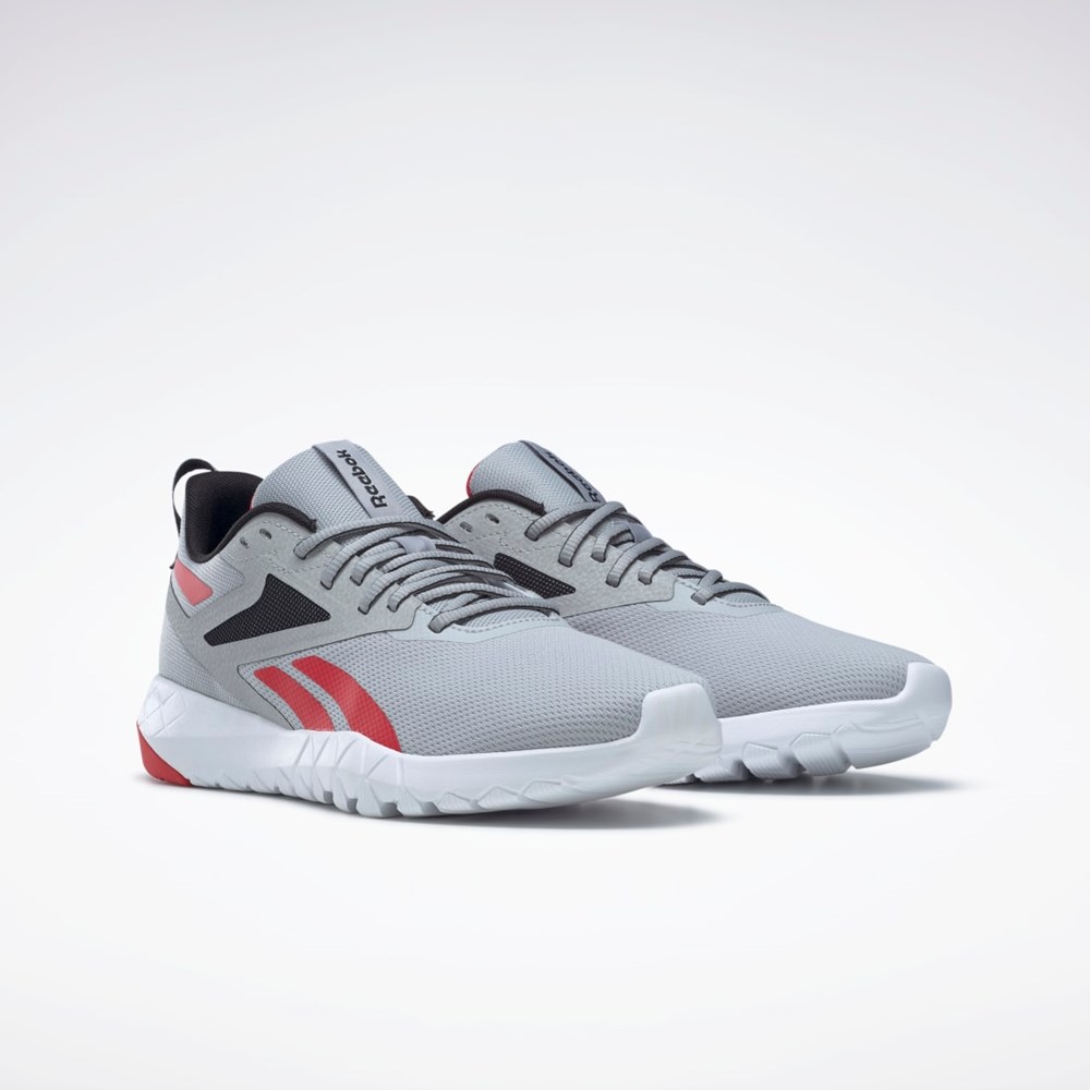 Reebok Flexagon Force 4 Koulutus Shoes Harmaat Mustat Punainen | YNUKDH-493