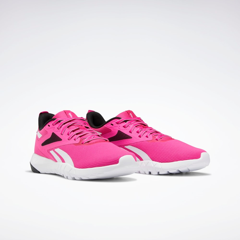 Reebok Flexagon Force 4 Koulutus Shoes Pinkki Mustat Valkoinen | QBAXHT-861